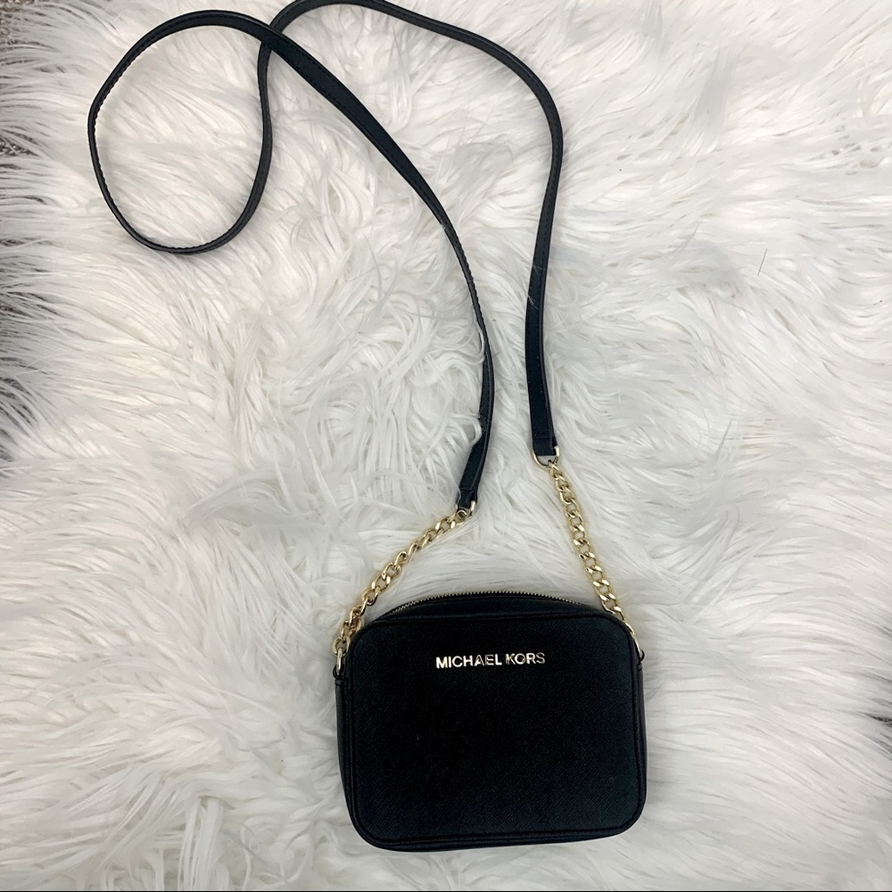 Michael Kors Mini Black Cross Body Bag